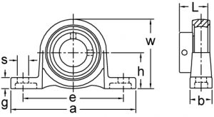 یاتاقان برینگ مینیاتوری UP000-10